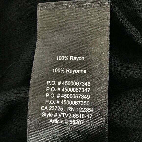 Aritzia Talula Jogger Pant Women's Small Black Ankle Rayon Lightweight Casual - Picture 9 of 12